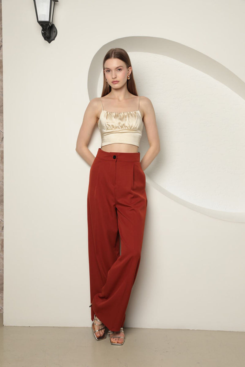 Women's Palazzo Trousers-Terra - STREETMODE ™