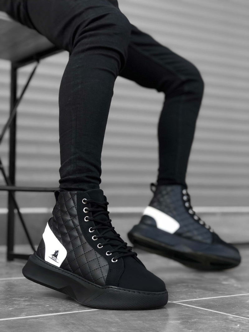 BA0159 Men's Sneaker High-Sole Sports Boots - STREETMODE ™