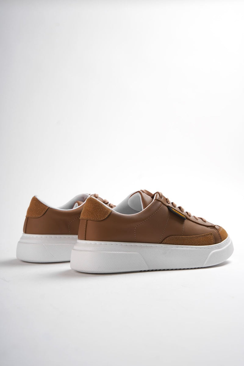 Men's Barca Brown Sneaker Shoes - STREET MODE ™