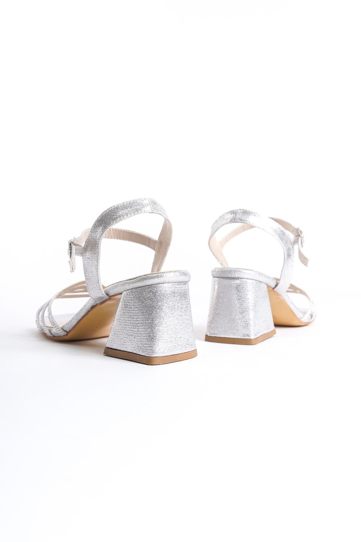 Silver Dress Sandals - Temu