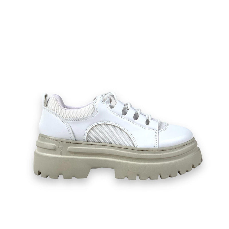 Women's Zalt White ComfortSole Mesh Summer Daily Walking Sports Sneaker 6 CM - STREETMODE ™