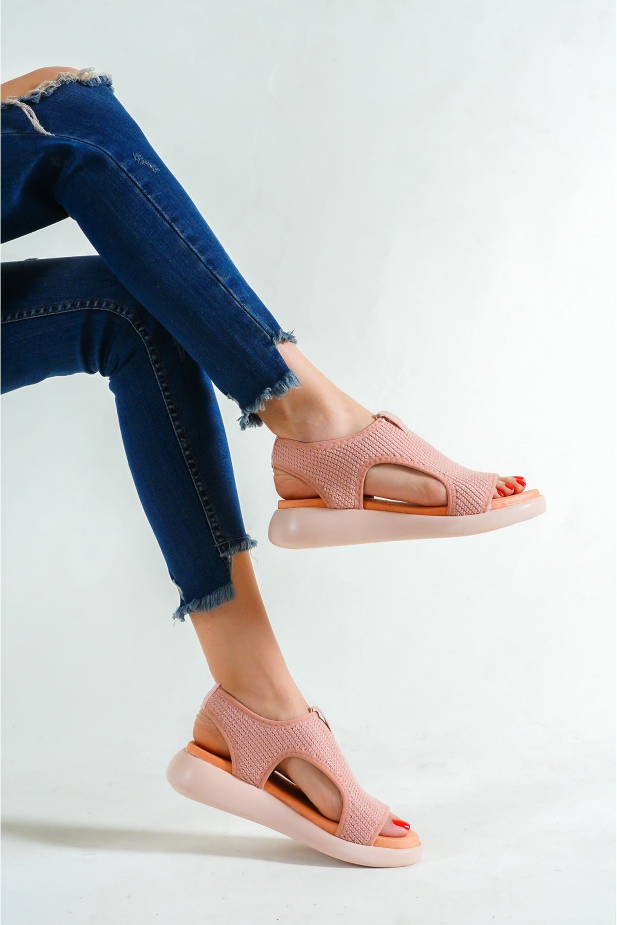 Begonia Powder Women's Daily Sandals - STREET MODE ™