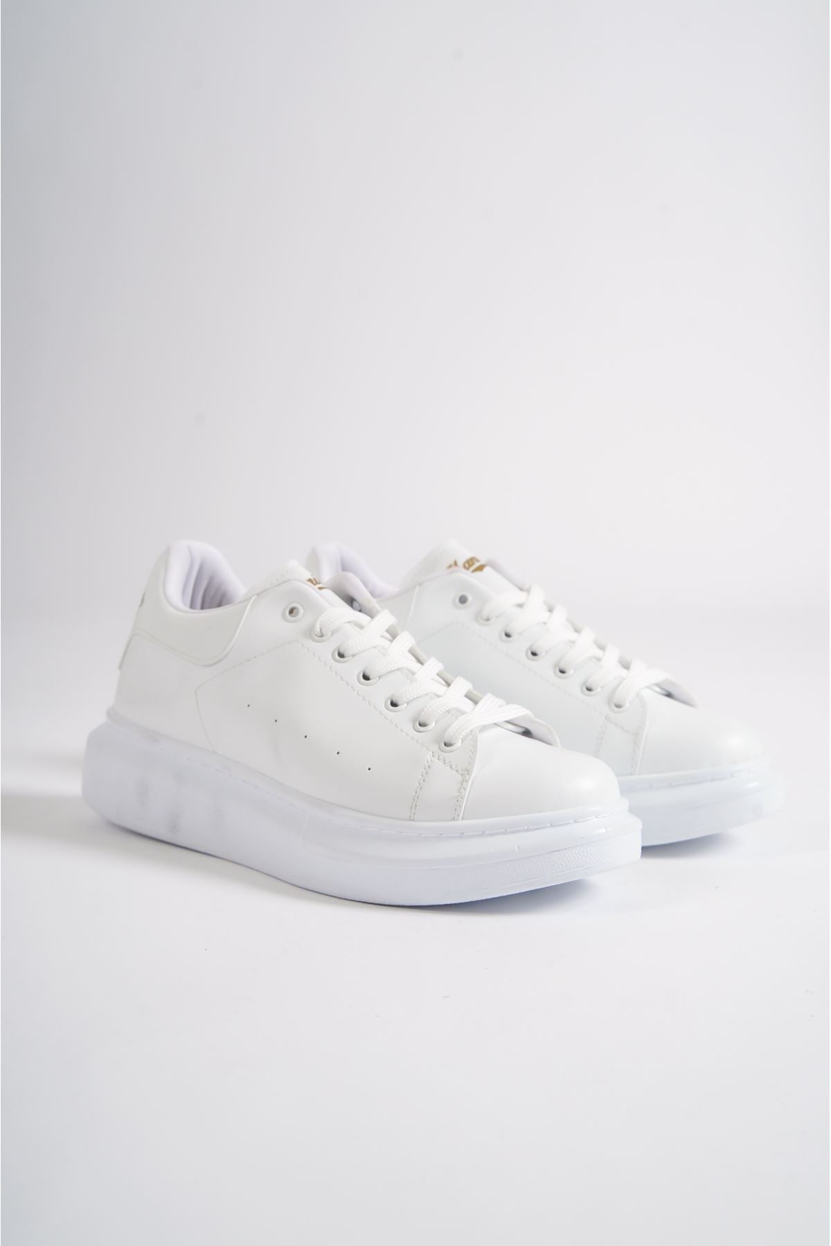 Men's Castor White Sneaker Shoes - STREET MODE ™