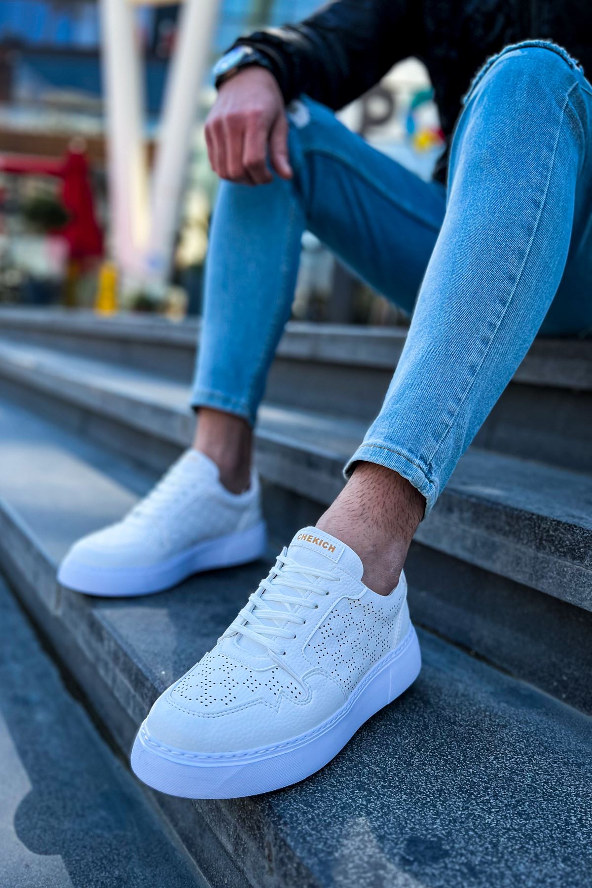 CH 153 İpekyol BT WHITE Men's shoes sneakers - STREETMODE ™