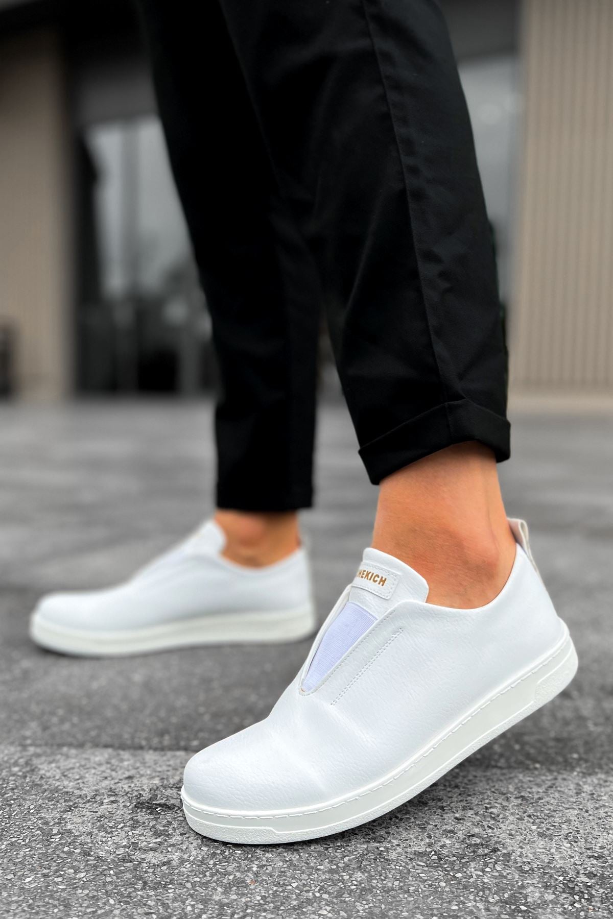 CH 195 men's sneakers shoes WHITE - STREETMODE ™