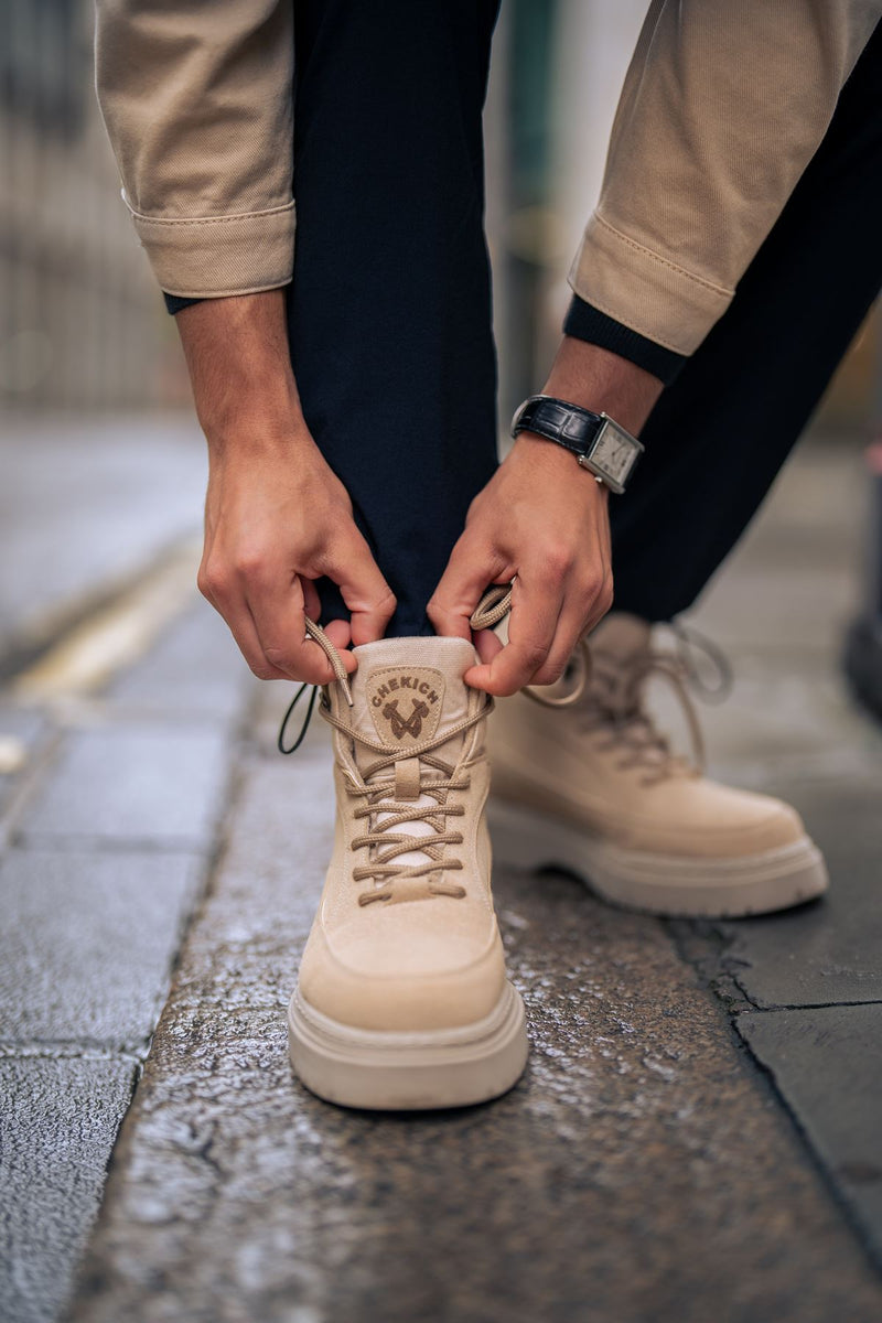 CH 225 SRT Men's Boots SAND Suede - STREETMODE ™