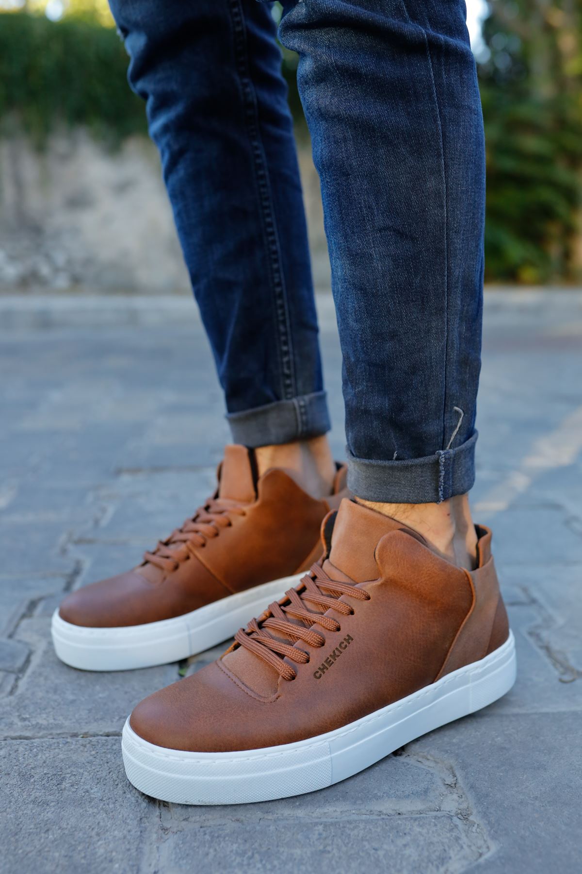 CH003 Men's Brown Casual Sneaker Sports Boots - STREETMODE ™