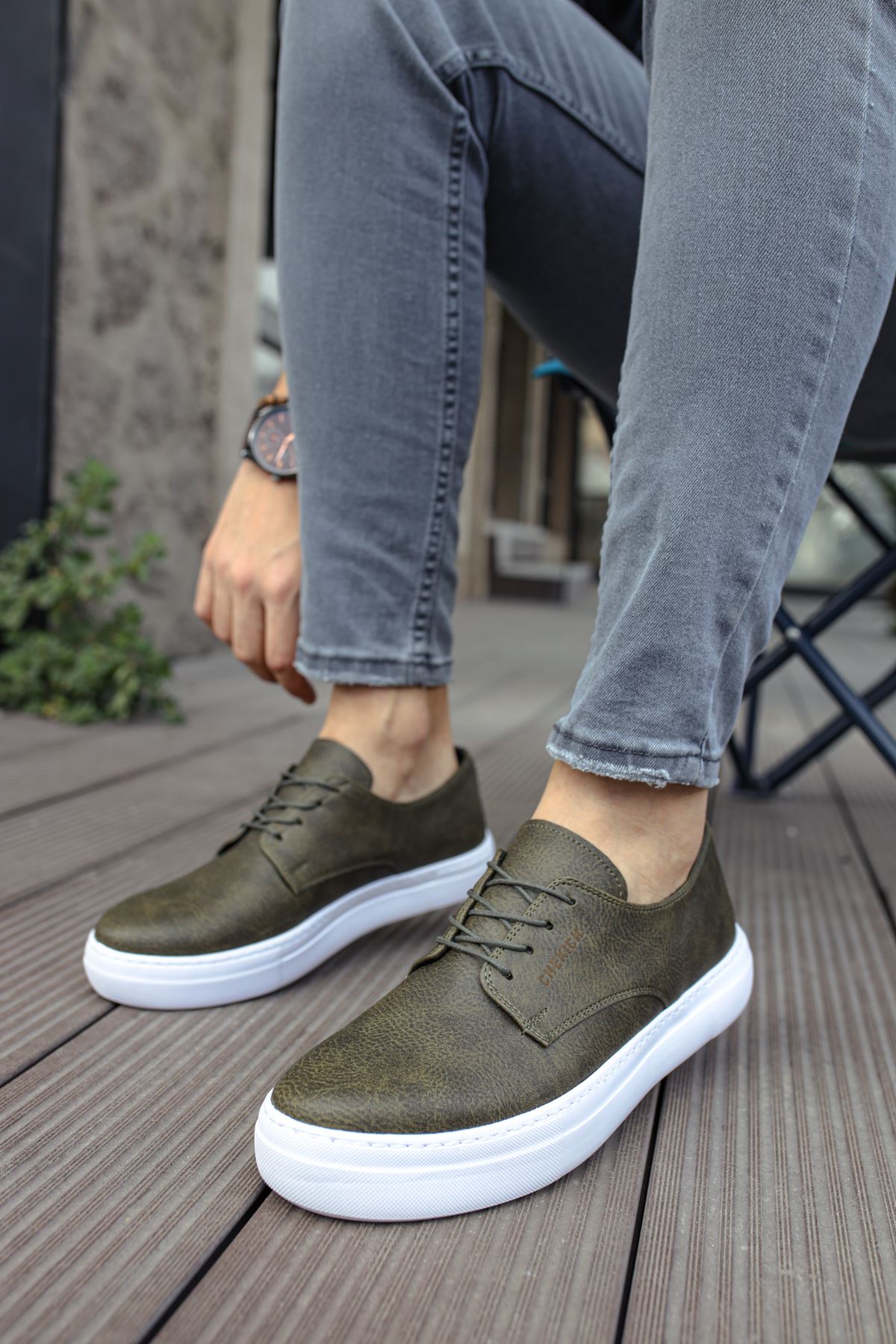 CH005 CBT Pıtti Men's Shoes KHAKI - STREETMODE ™