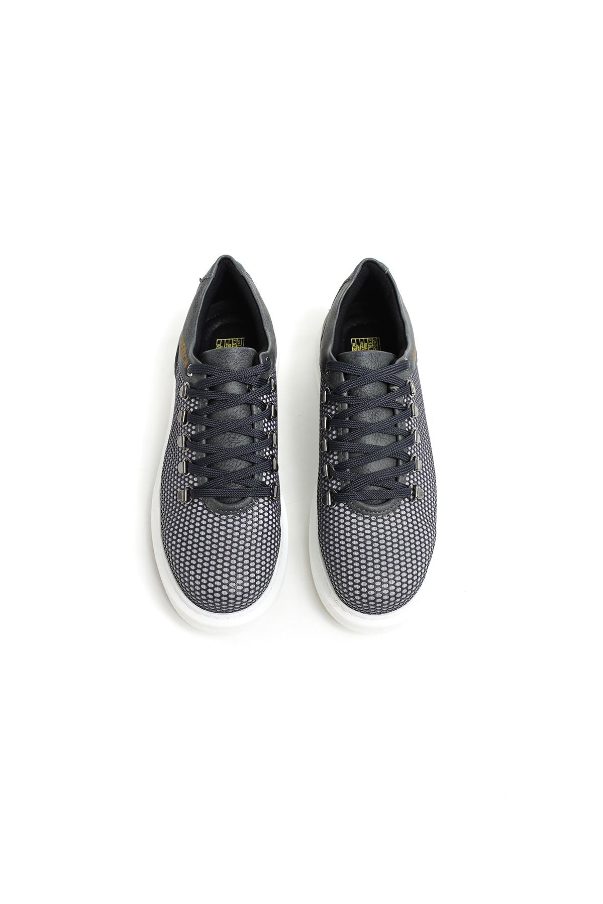 CH021 Men's Unisex Grey-White Sole Honeycomb Processing Casual Sneaker Sports Shoes - STREETMODE ™