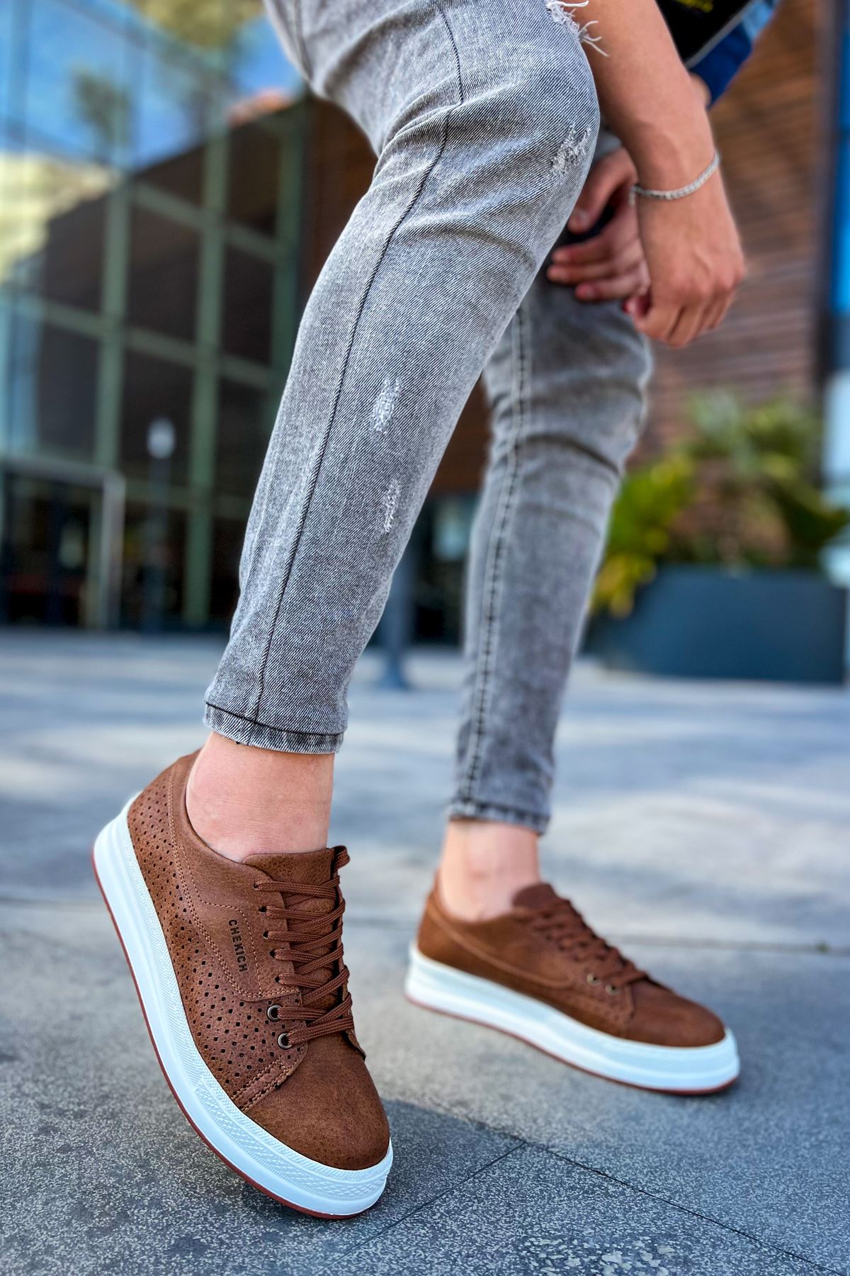 Men's Brown Shoes with White Soles: The Ultimate Style Guide