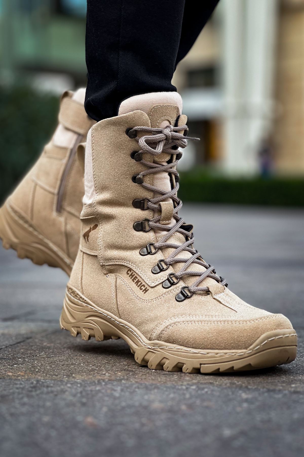 Military sales boots sand