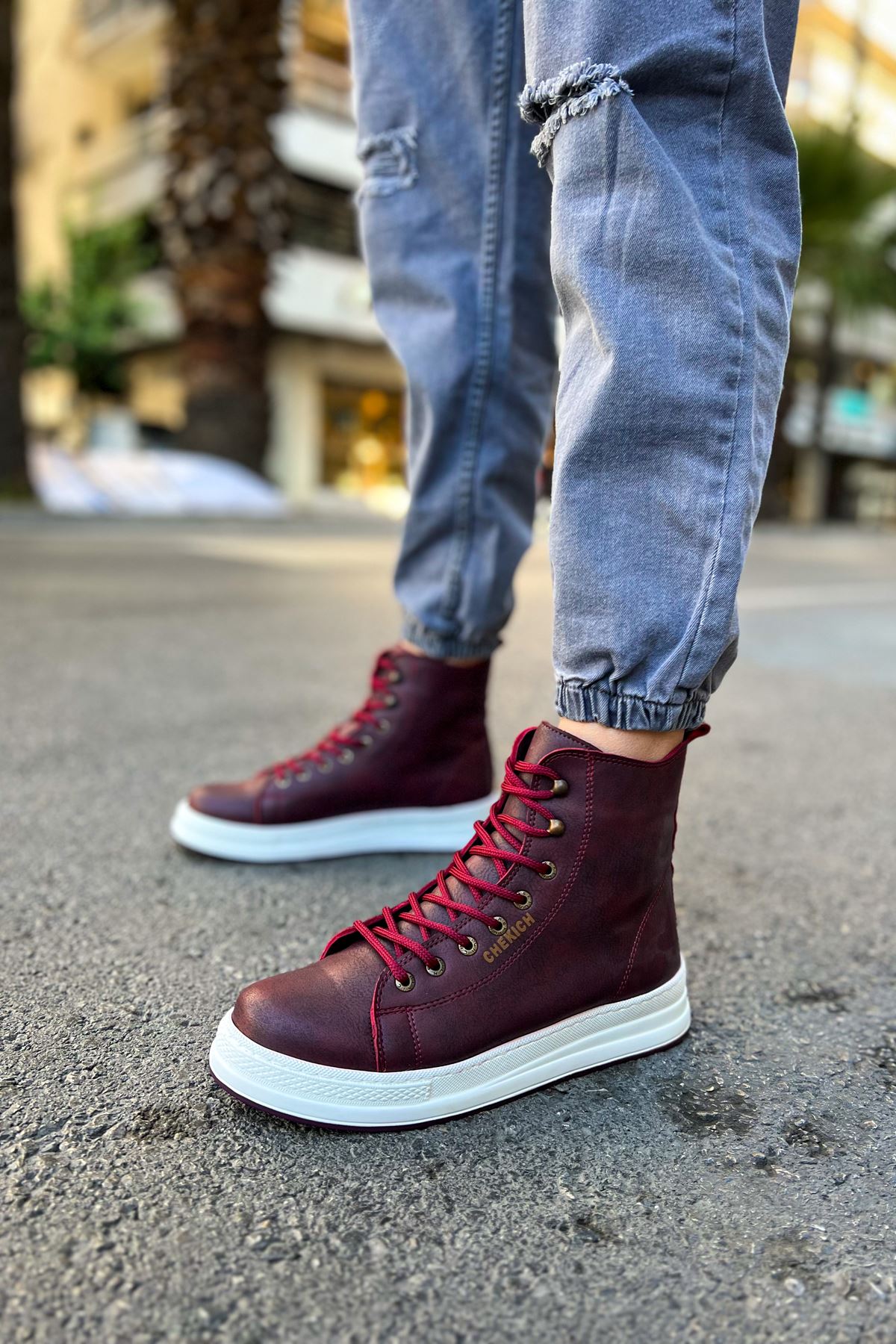 CH055  Mens Sneaker Boots - STREETMODE ™