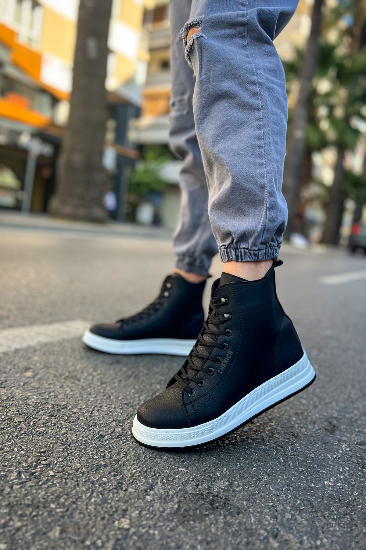 CH055  Mens Sneaker Boots - STREETMODE ™