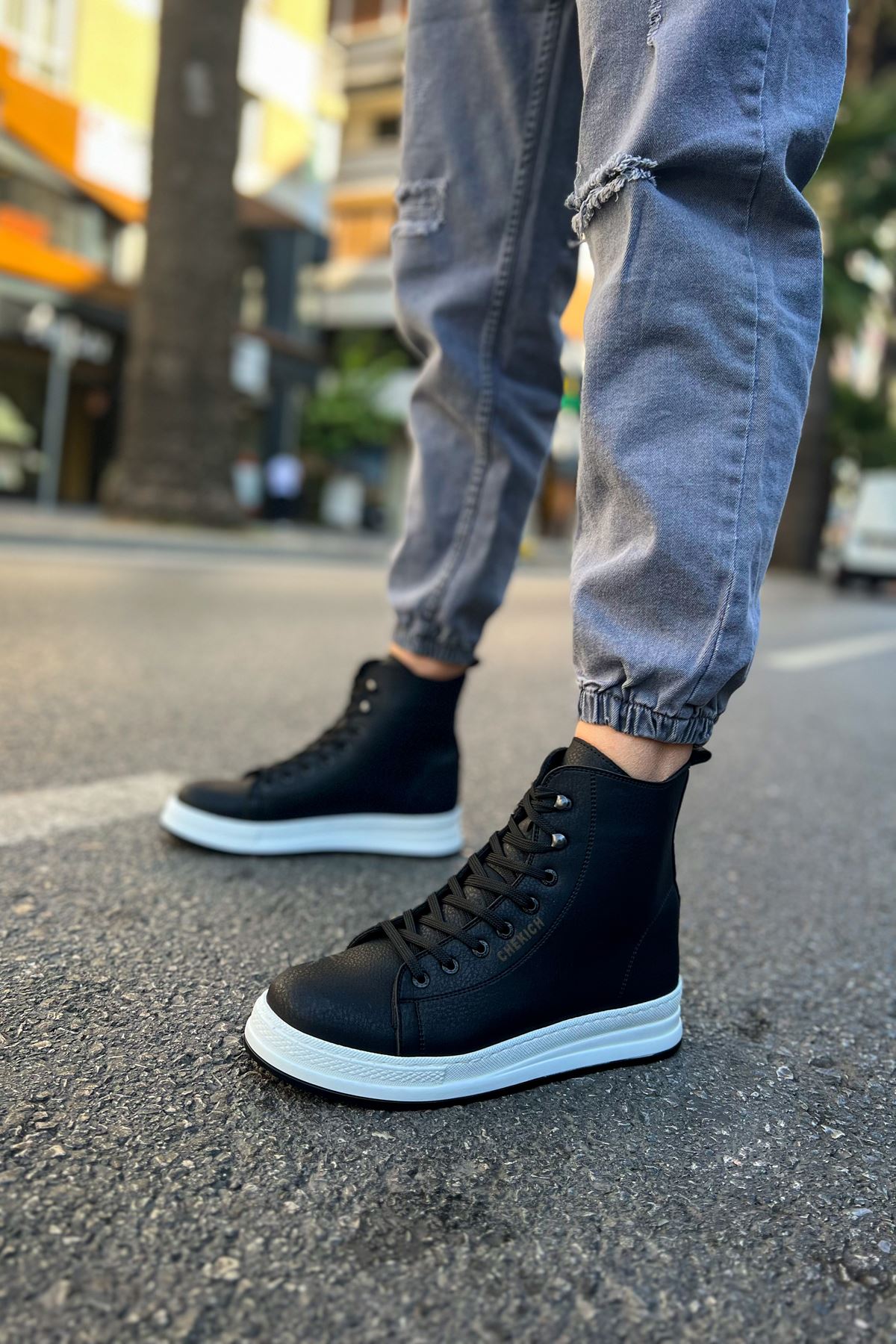 CH055  Mens Sneaker Boots - STREETMODE ™