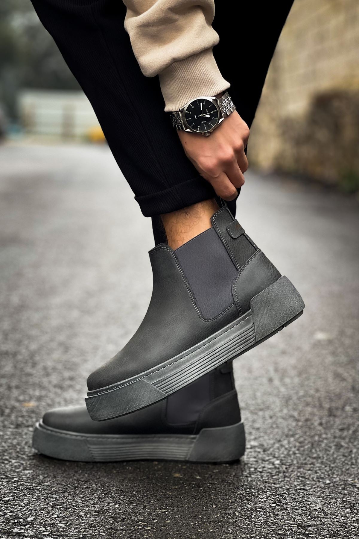 CH069 Men's Boots ANTHRACITE - STREETMODE ™