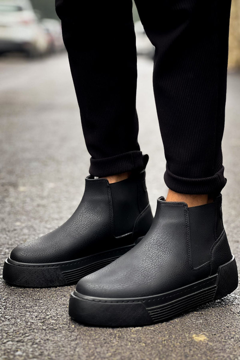 CH069 Men's Boots BLACK - STREETMODE ™