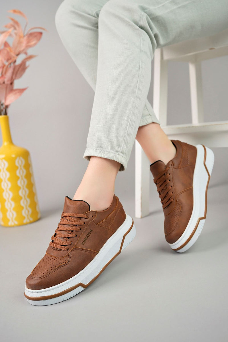 CH075 CBT Signature Women's Shoes Brown - STREETMODE ™