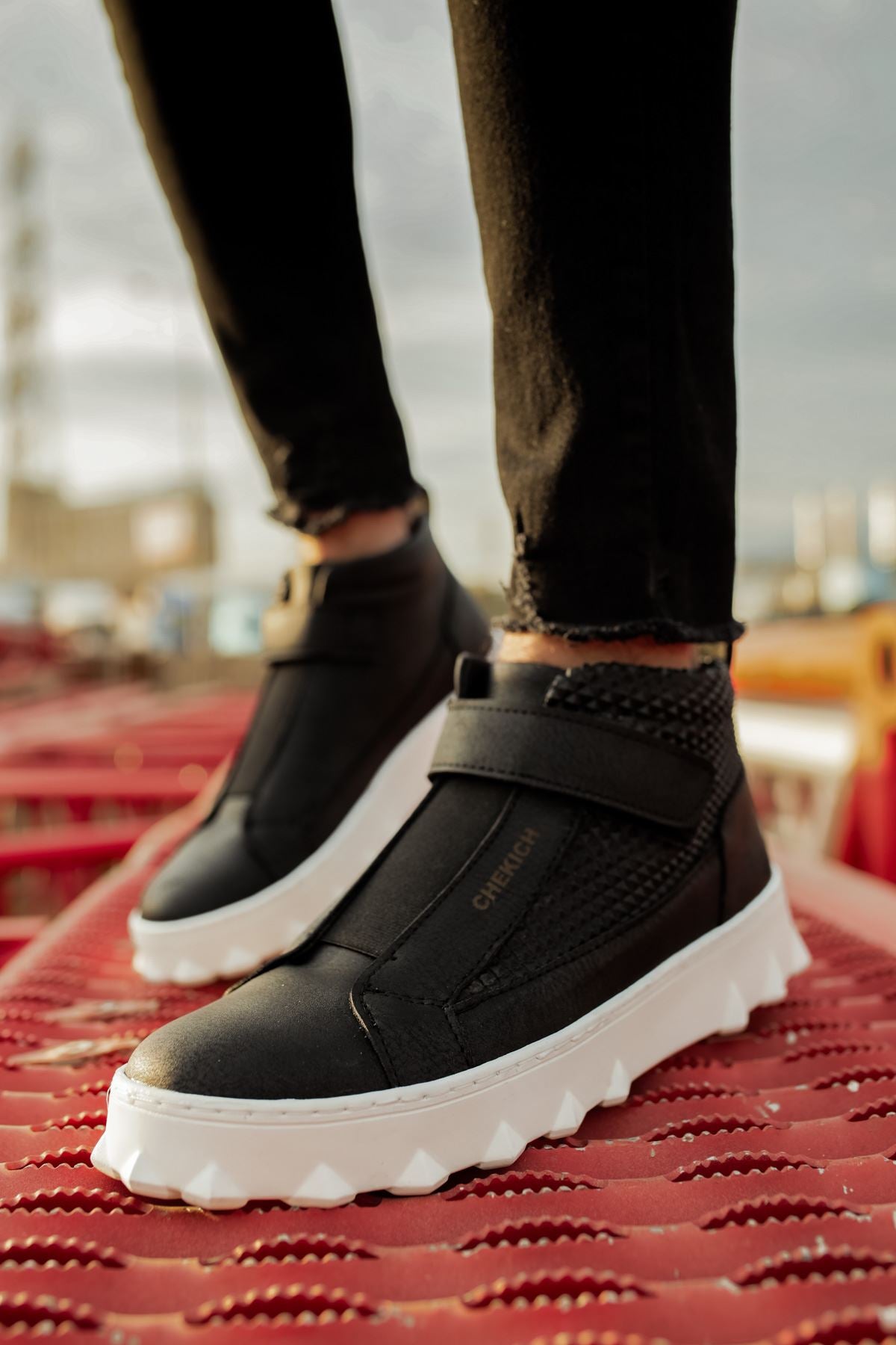 CH103 BT Men's Sneaker Boots BLACK - STREETMODE ™