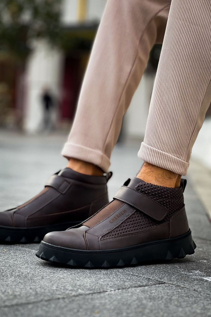 CH103 ST Men's Sneaker Boots BROWN - STREETMODE ™