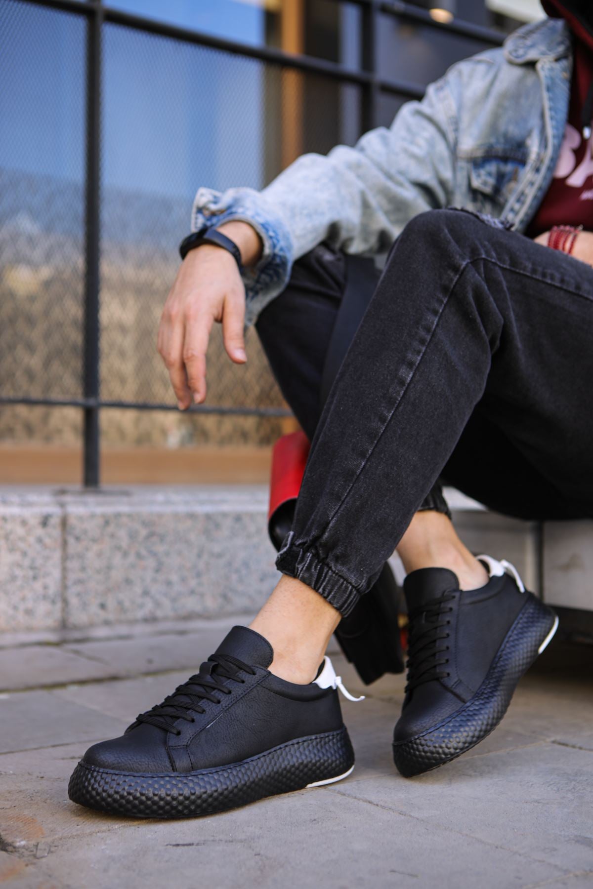 CH107 Women Black Casual Sneaker Sports Shoes - STREETMODE ™