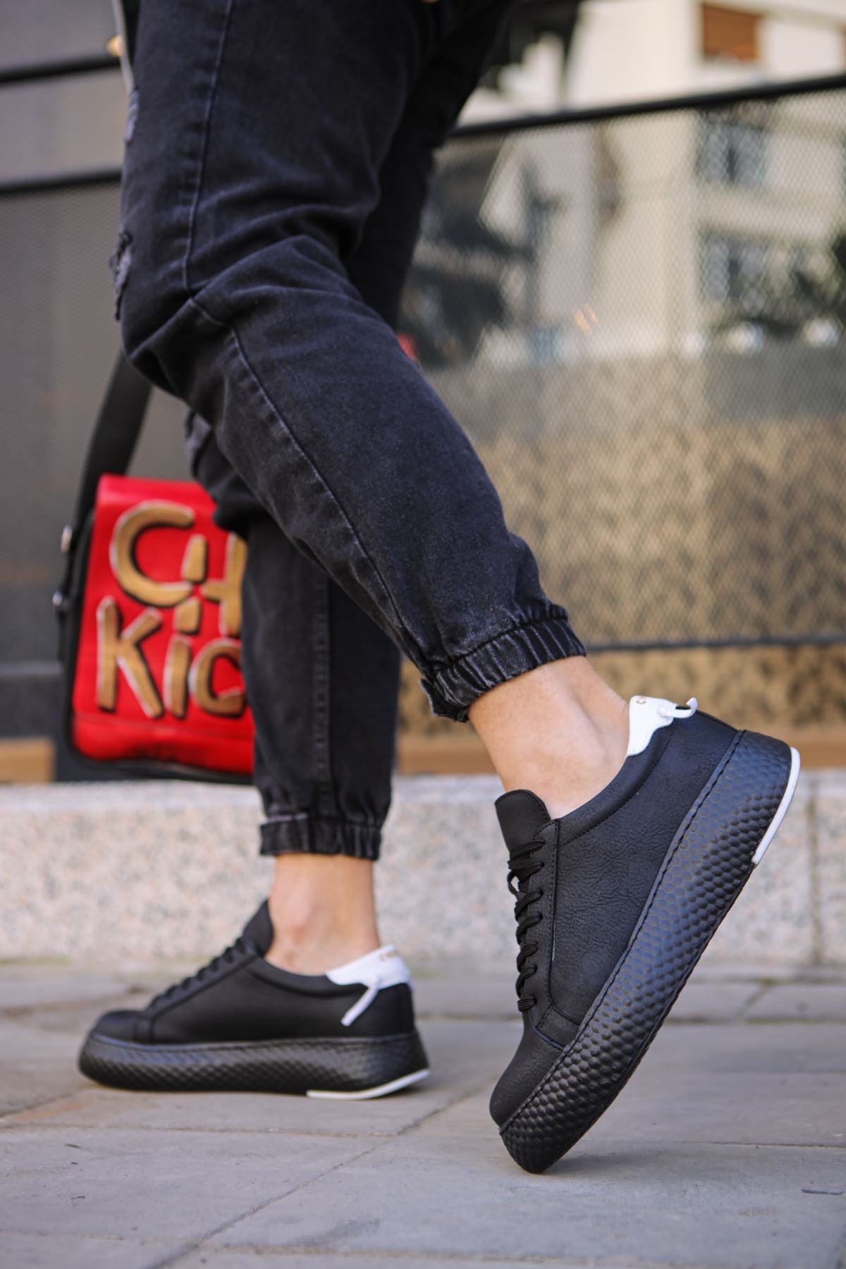 CH107 Women Black Casual Sneaker Sports Shoes - STREETMODE ™