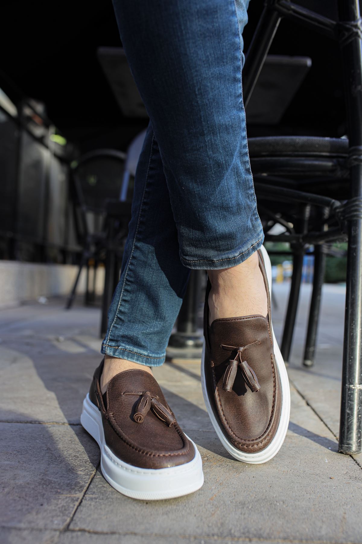 CH127 Men's Shoes BROWN - STREETMODE ™