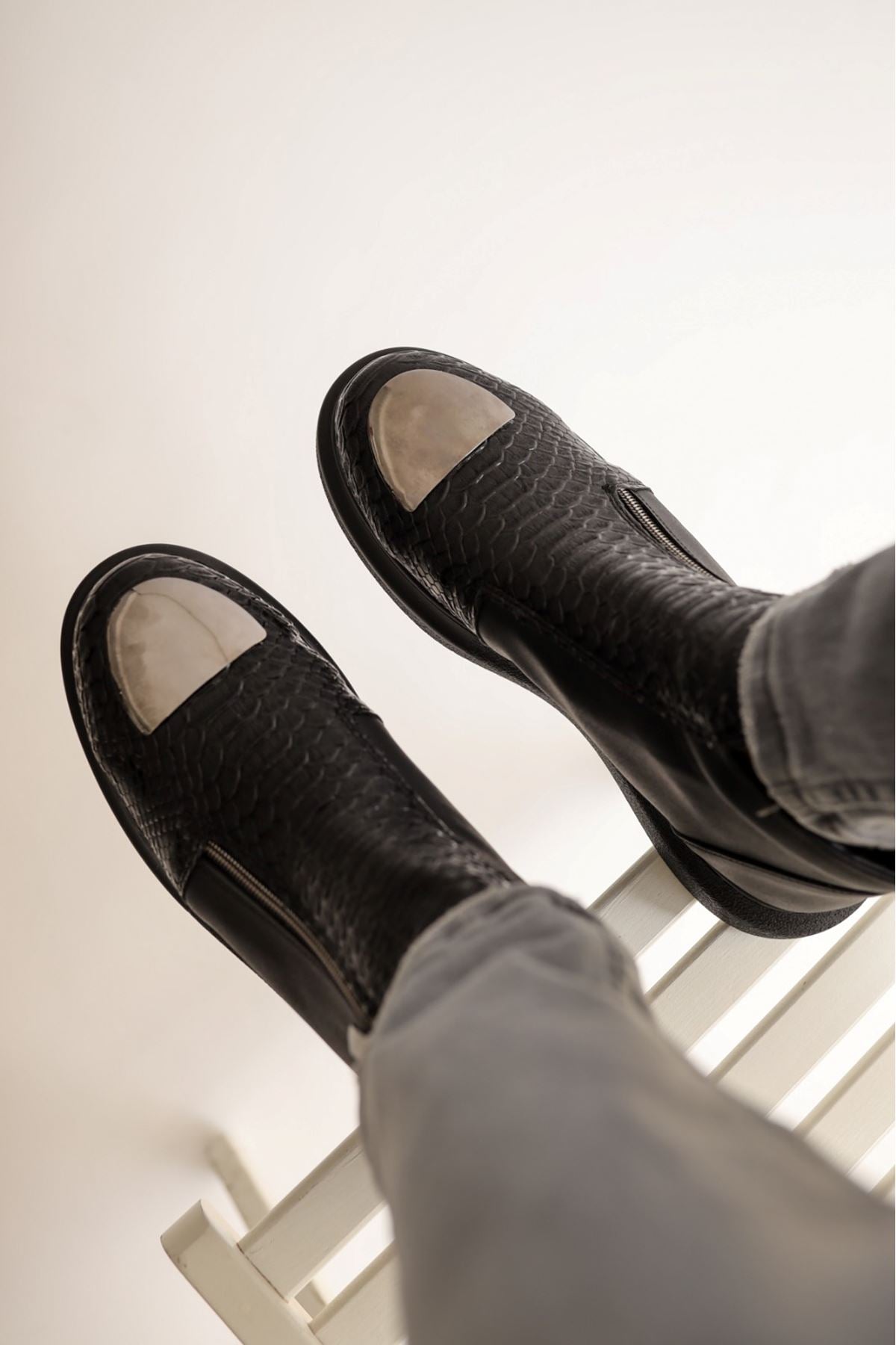 CH133 men's shoes sneakers Dragon Garni Black - STREETMODE ™
