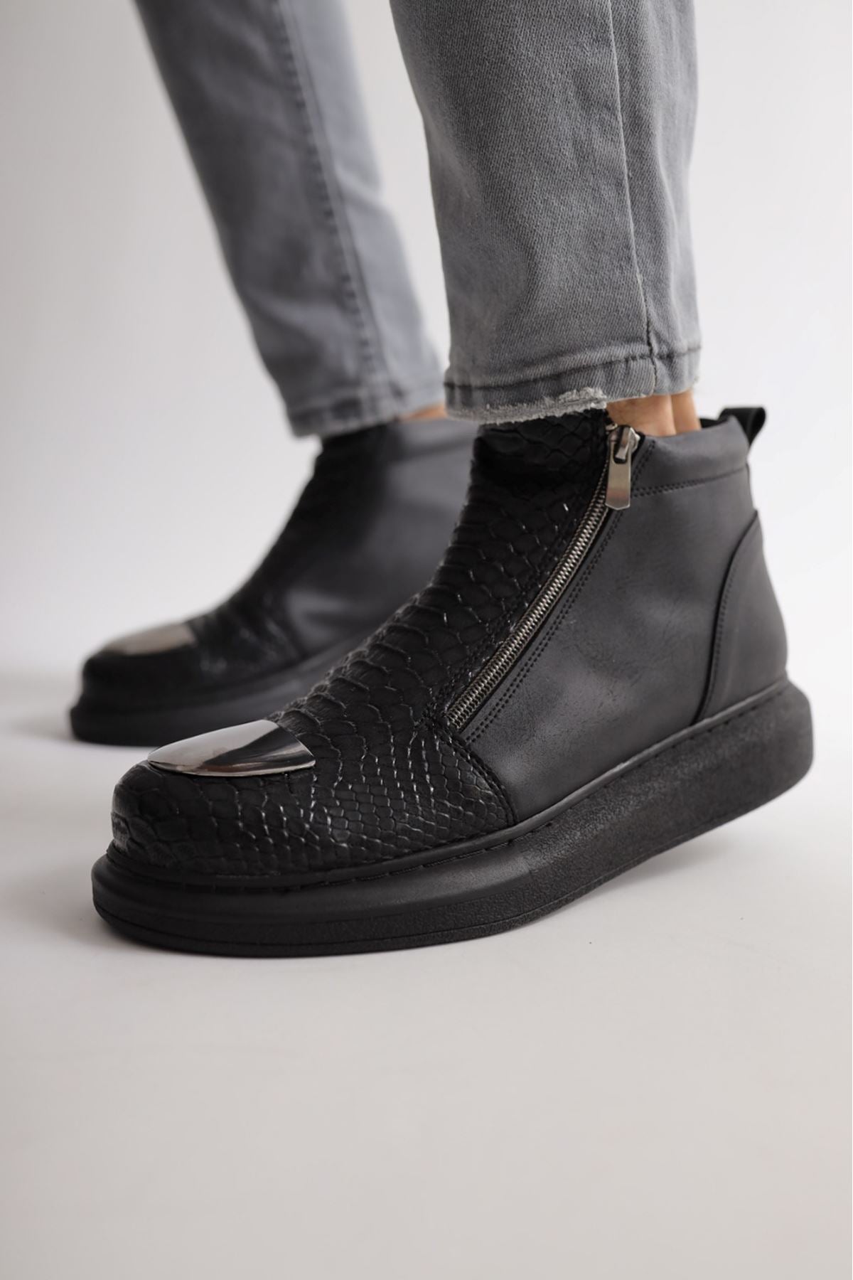 CH133 men's shoes sneakers Dragon Garni Black - STREETMODE ™