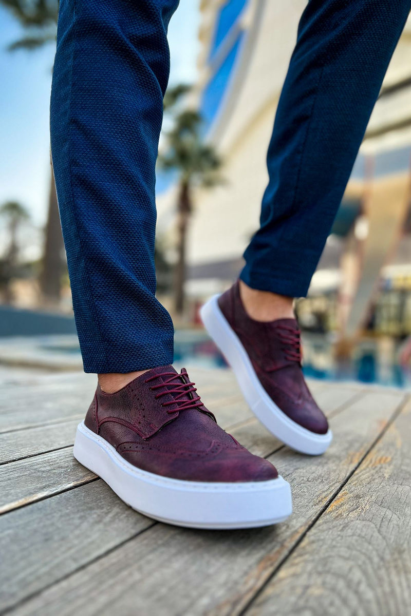 CH149 CBT Changer Over Men's Sneakers Shoes MAROON - STREETMODE ™