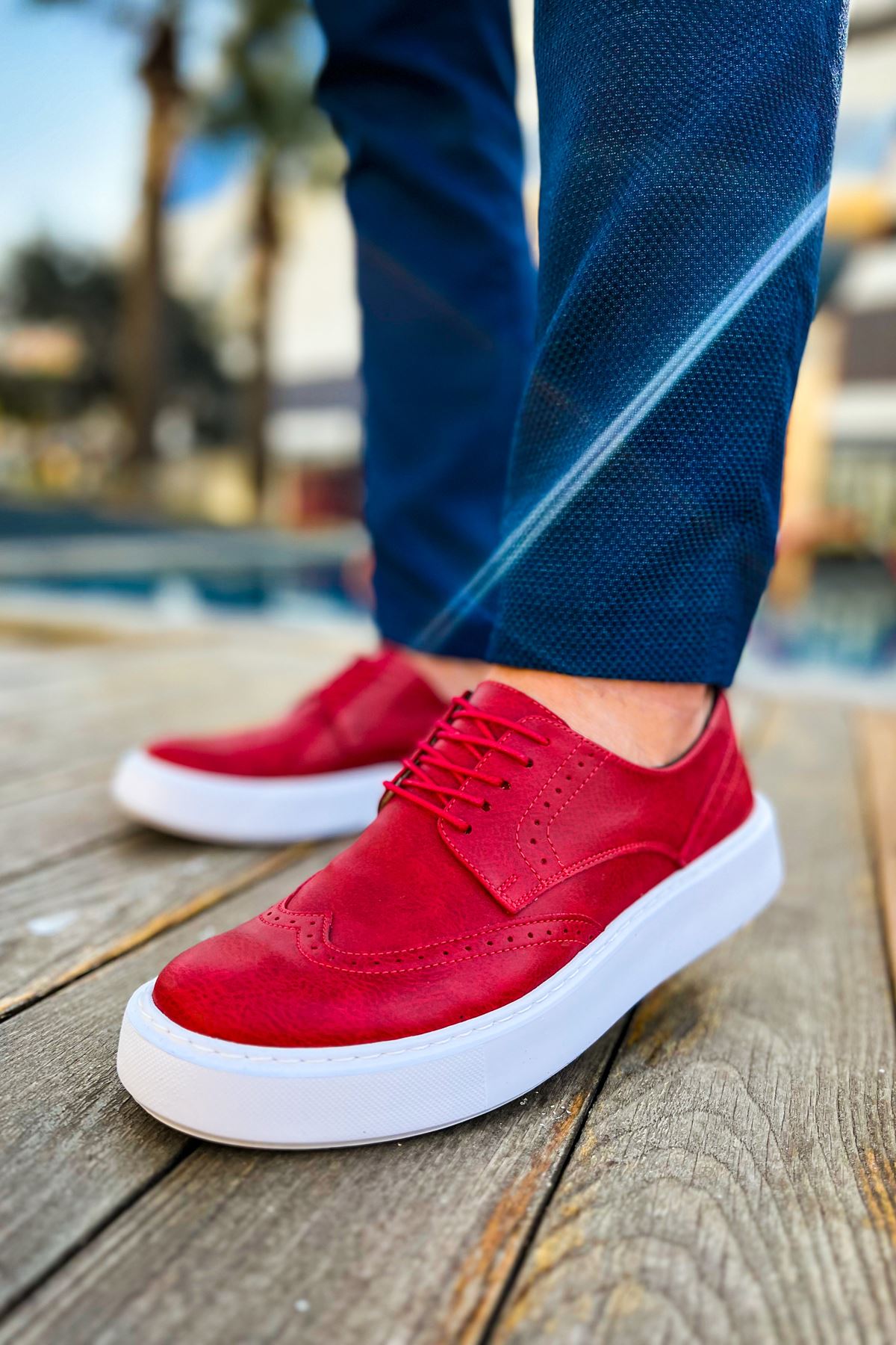 CH149 CBT Changer Over Men's sneakers Shoes RED - STREETMODE ™