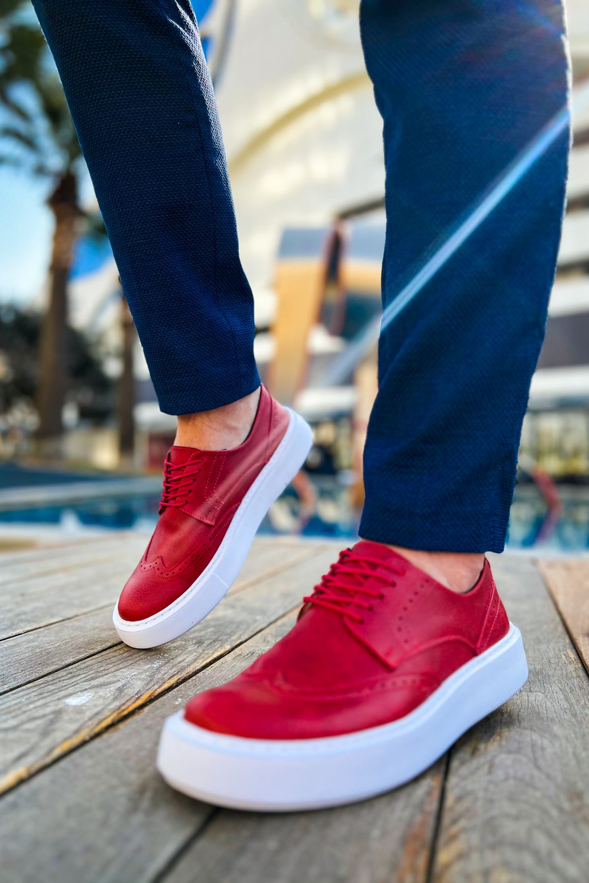 CH149 CBT Changer Over Men's sneakers Shoes RED - STREETMODE ™