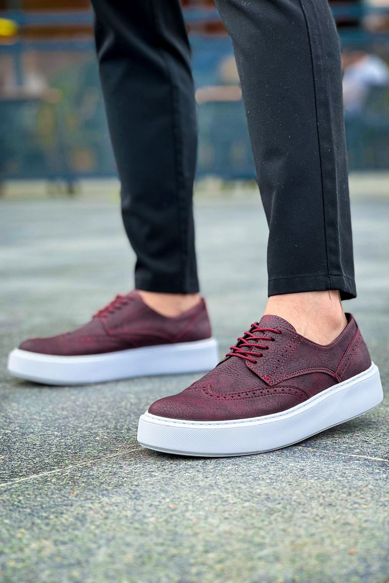 CH149 CBT Changer Over Men's Sneakers Shoes MAROON - STREETMODE ™