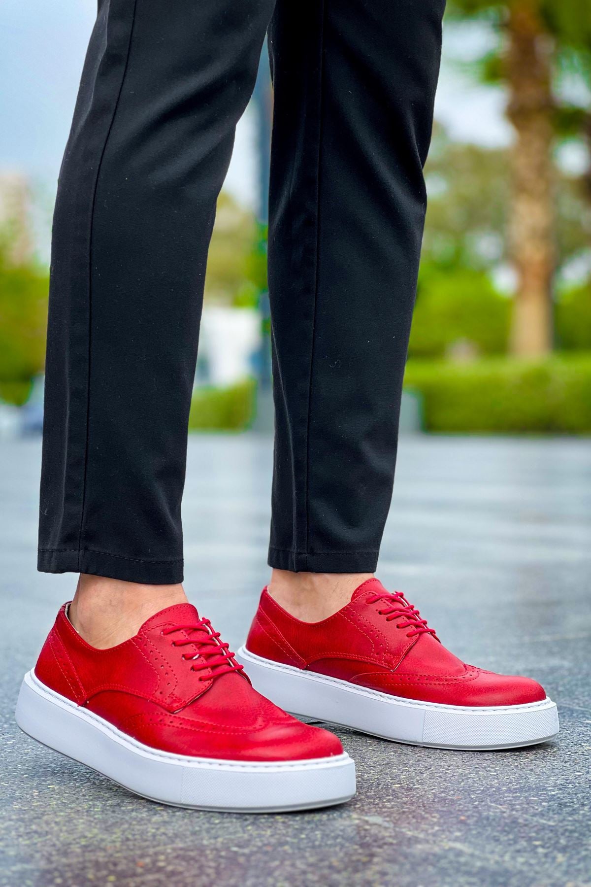CH149 CBT Changer Over Men's sneakers Shoes RED - STREETMODE ™