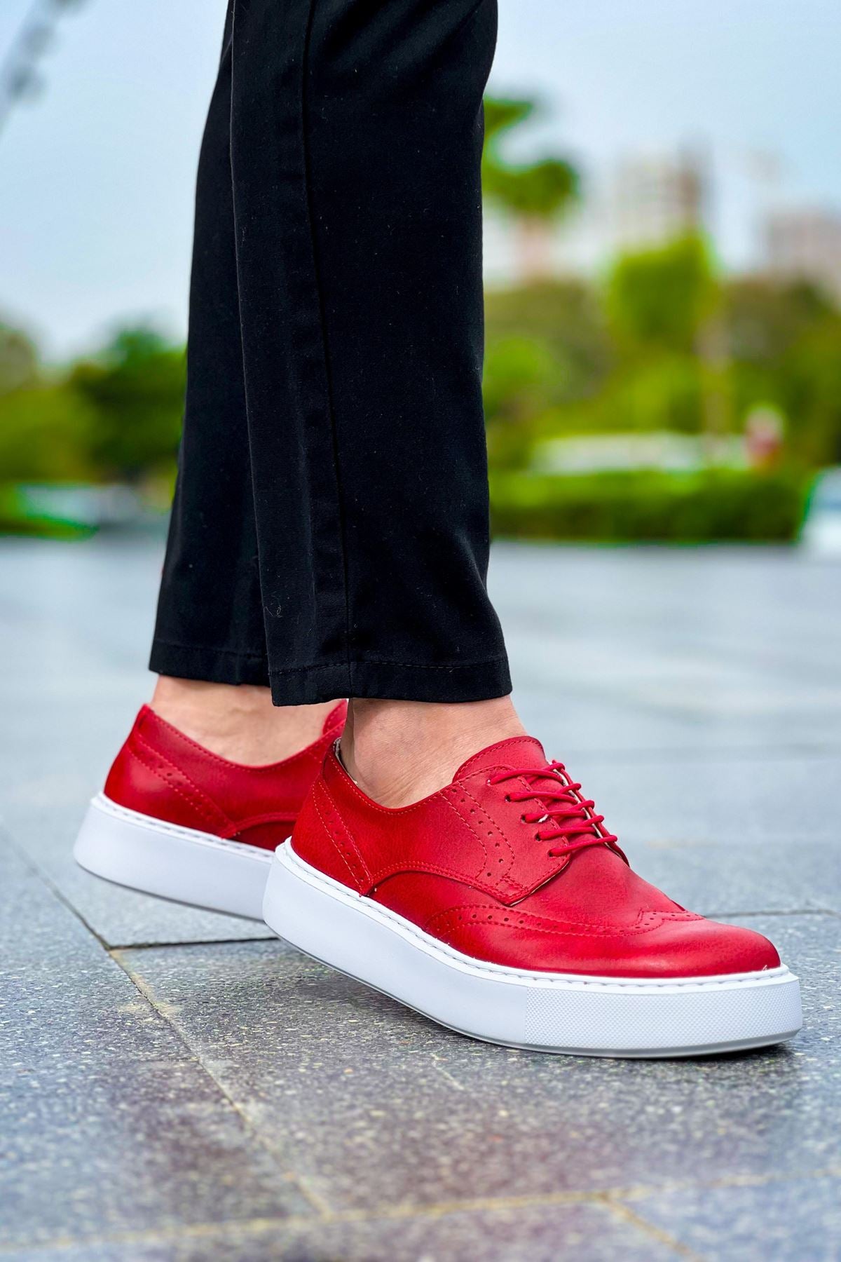 CH149 CBT Changer Over Zapatillas de Hombre Zapatos ROJO
