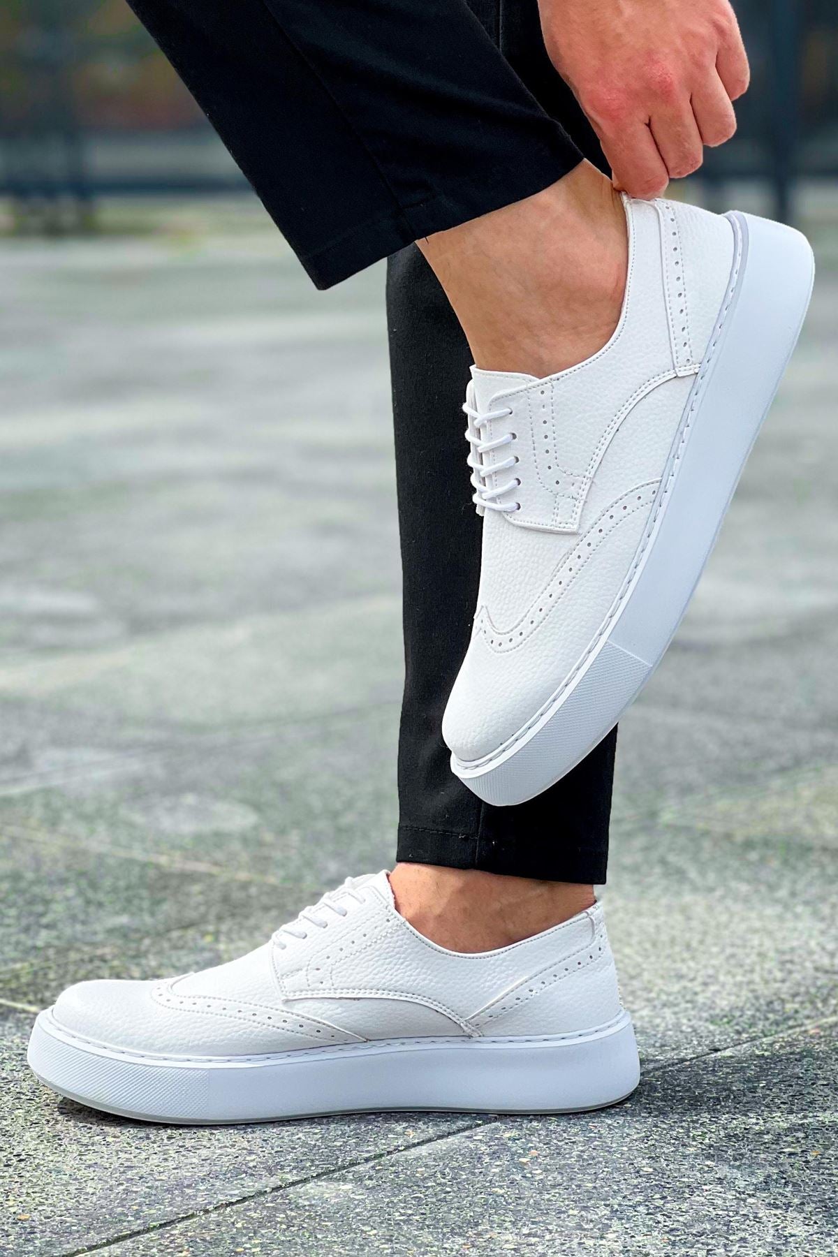 CH149 CBT Changer Over Men's Sneakers Shoes WHITE - STREETMODE ™