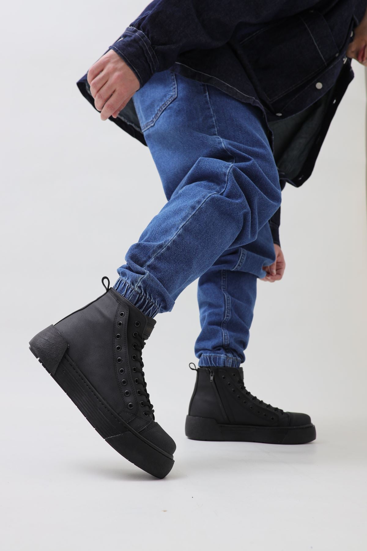 CH167 ST Men's Boots BLACK/BLACK - STREETMODE ™