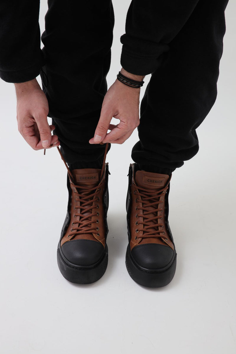 CH167 ST Men's Boots BLACK/TANK - STREETMODE ™