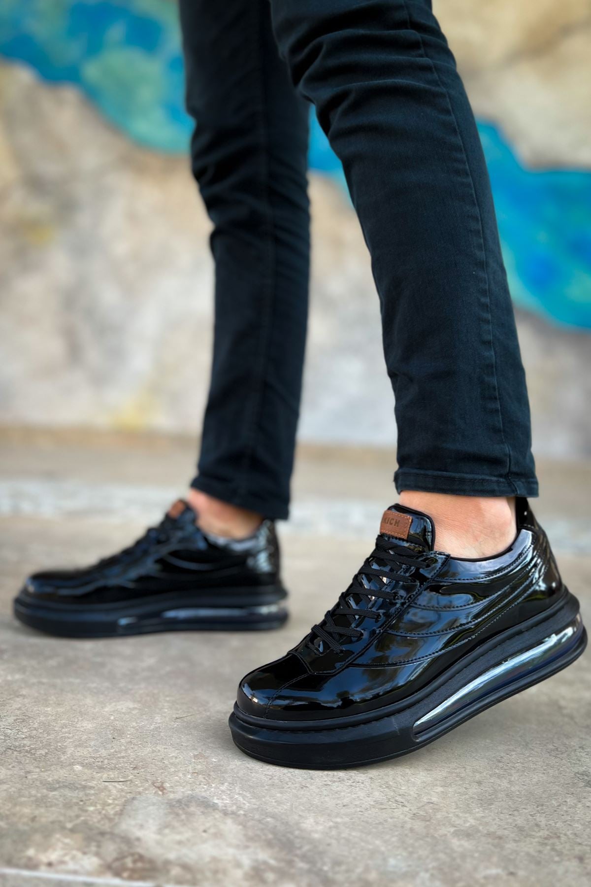 CH171 Patent Leather ST Men's Sneaker Shoes - STREETMODE ™