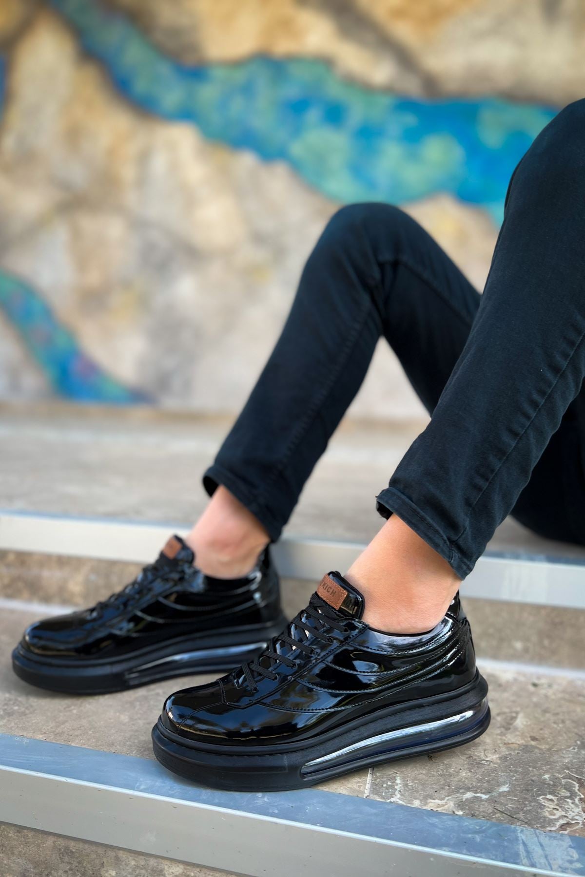CH171 Patent Leather ST Men's Sneaker Shoes - STREETMODE ™