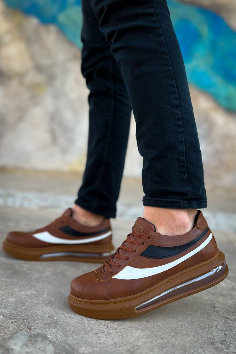 CH172 Men's Sport Sneakers Shoes Brown - STREETMODE ™