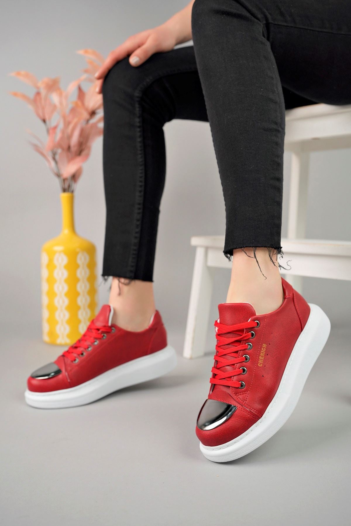 CH175 CBT Mirror Women's Shoes RED - STREETMODE ™