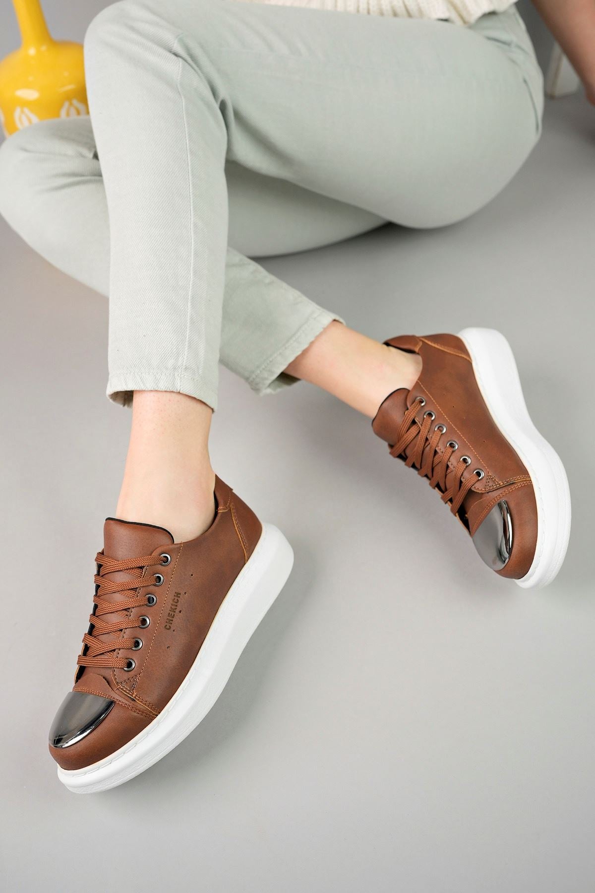 CH175 CBT Mirror Women's Shoes Brown - STREETMODE ™