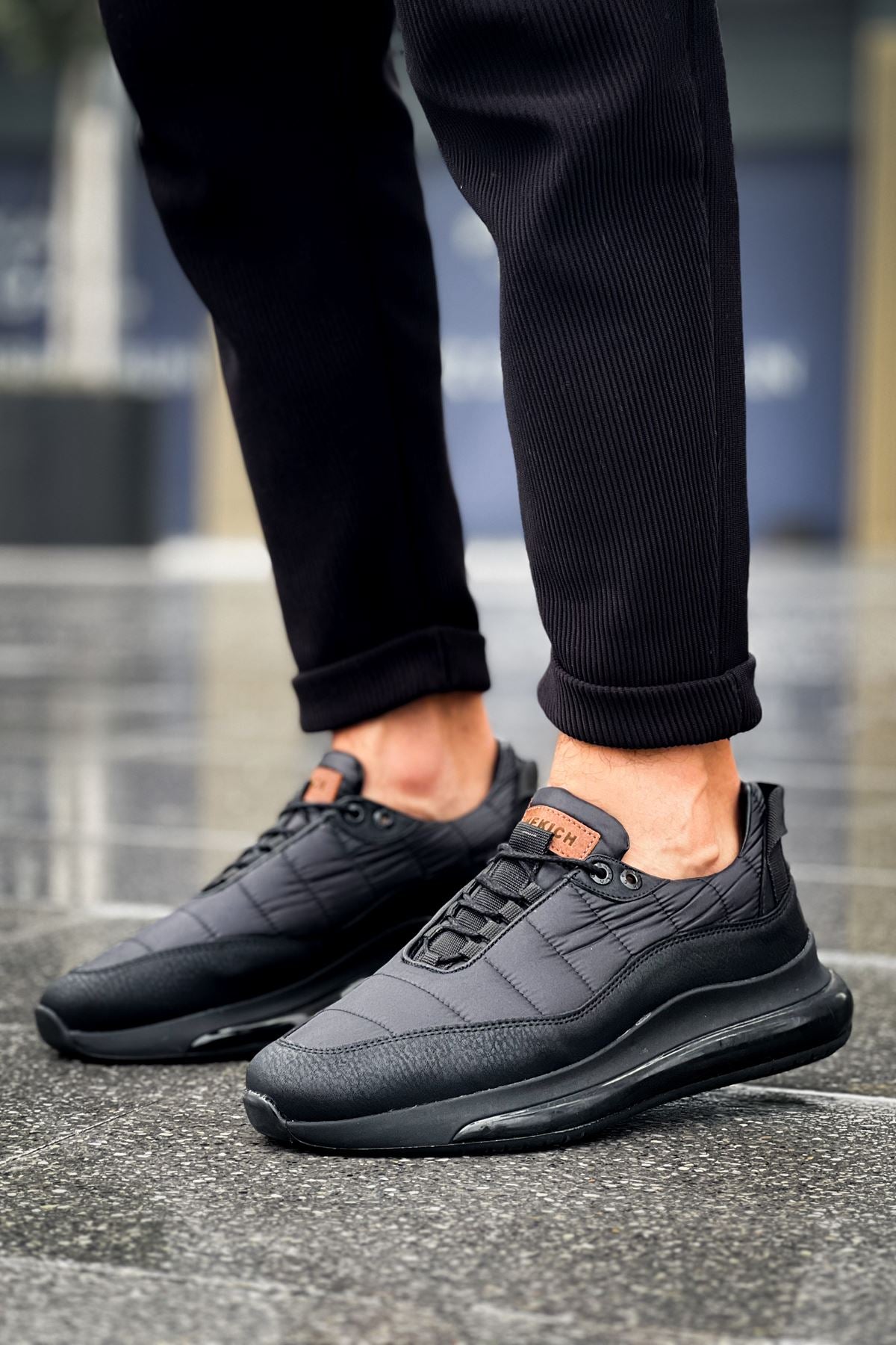 CH179 ST Matte Men's Shoes BLACK - STREETMODE ™