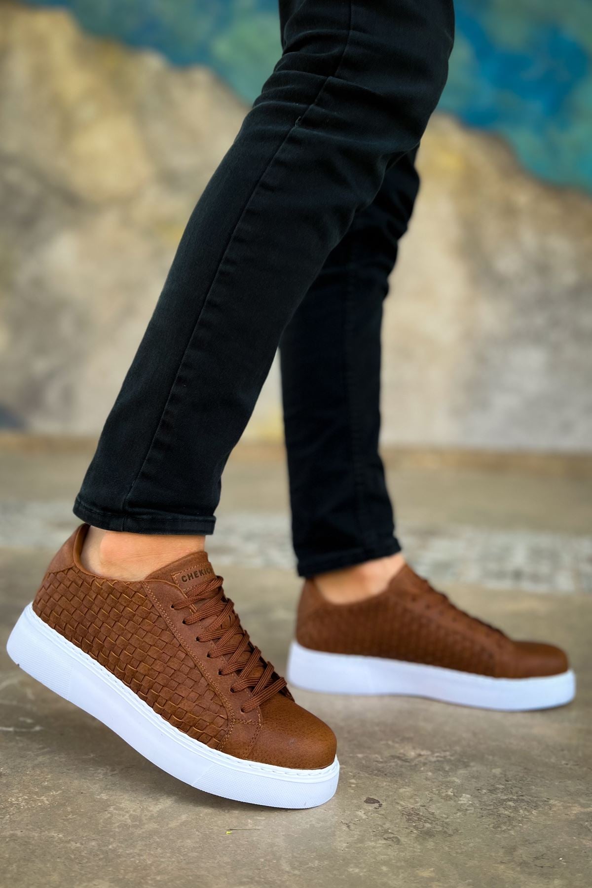 CH203 OBT Maglieria Men's sneakers Shoes Brown - STREETMODE ™
