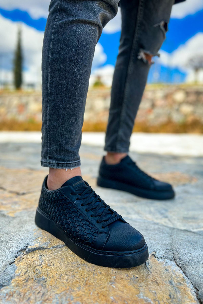 CH203 OST Maglieria Men's Sneakers Shoes BLACK - STREETMODE ™