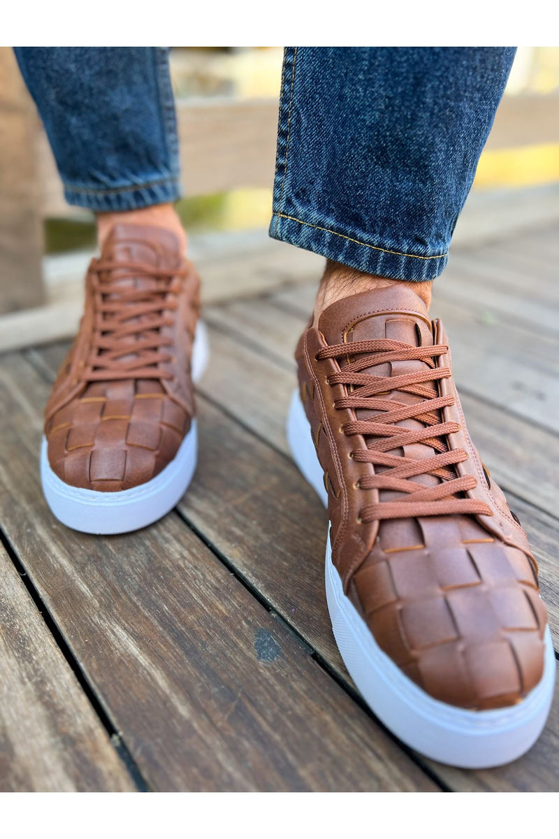 CH209 OBT Vimini Men's Shoes Sneakers Brown - STREETMODE ™