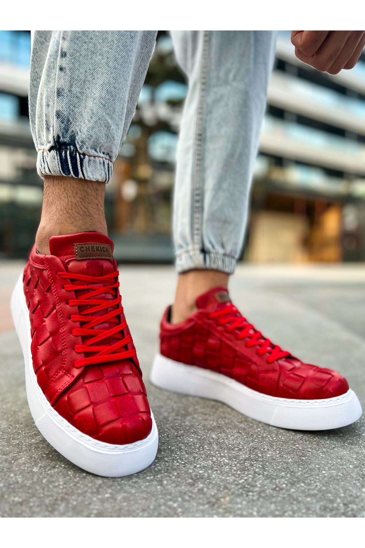 CH209 OBT Vimini Men's Shoes sneakers RED - STREETMODE ™