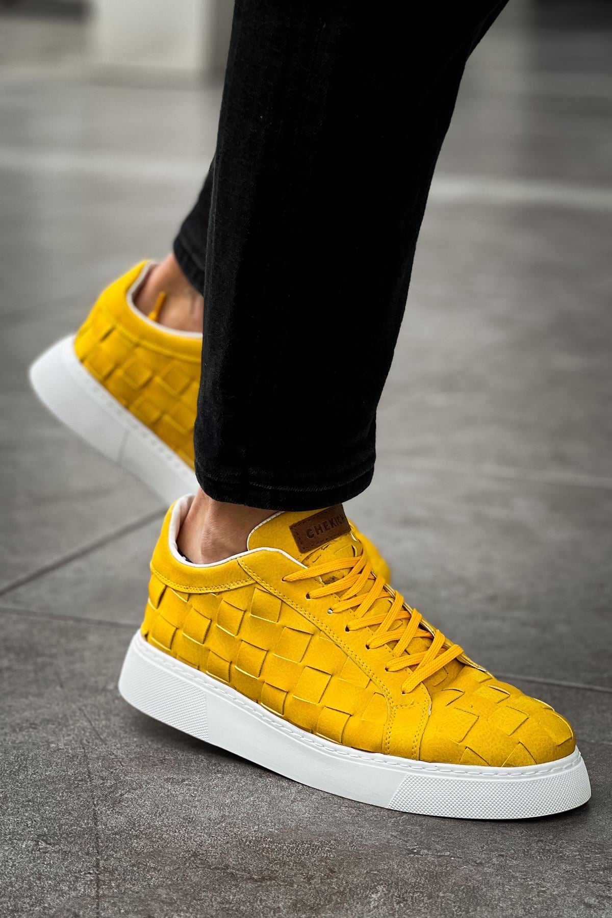 CH209 OBT Vimini Men's Shoes sneakers YELLOW - STREETMODE ™