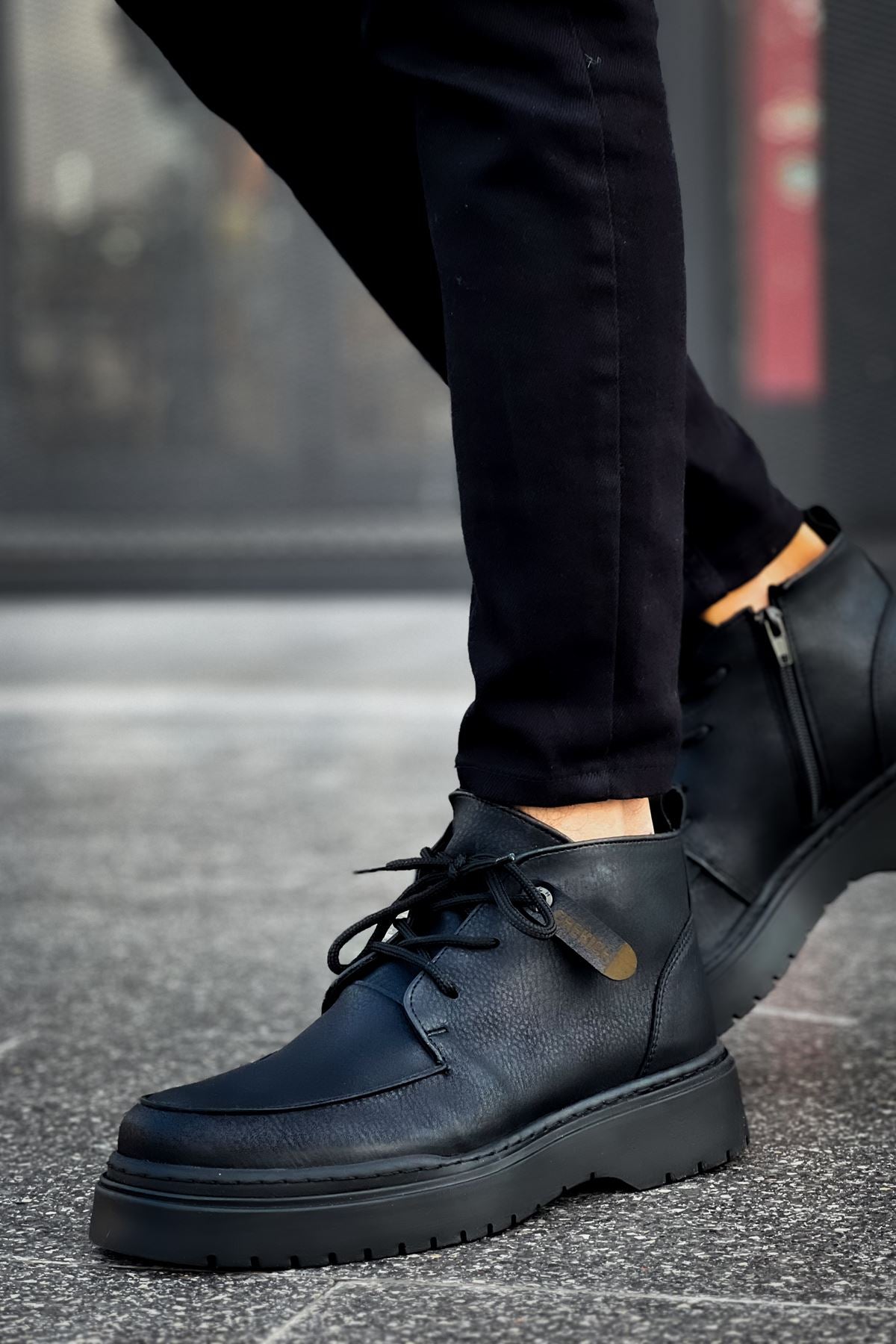 CH213 Men's Boots BLACK - STREETMODE ™
