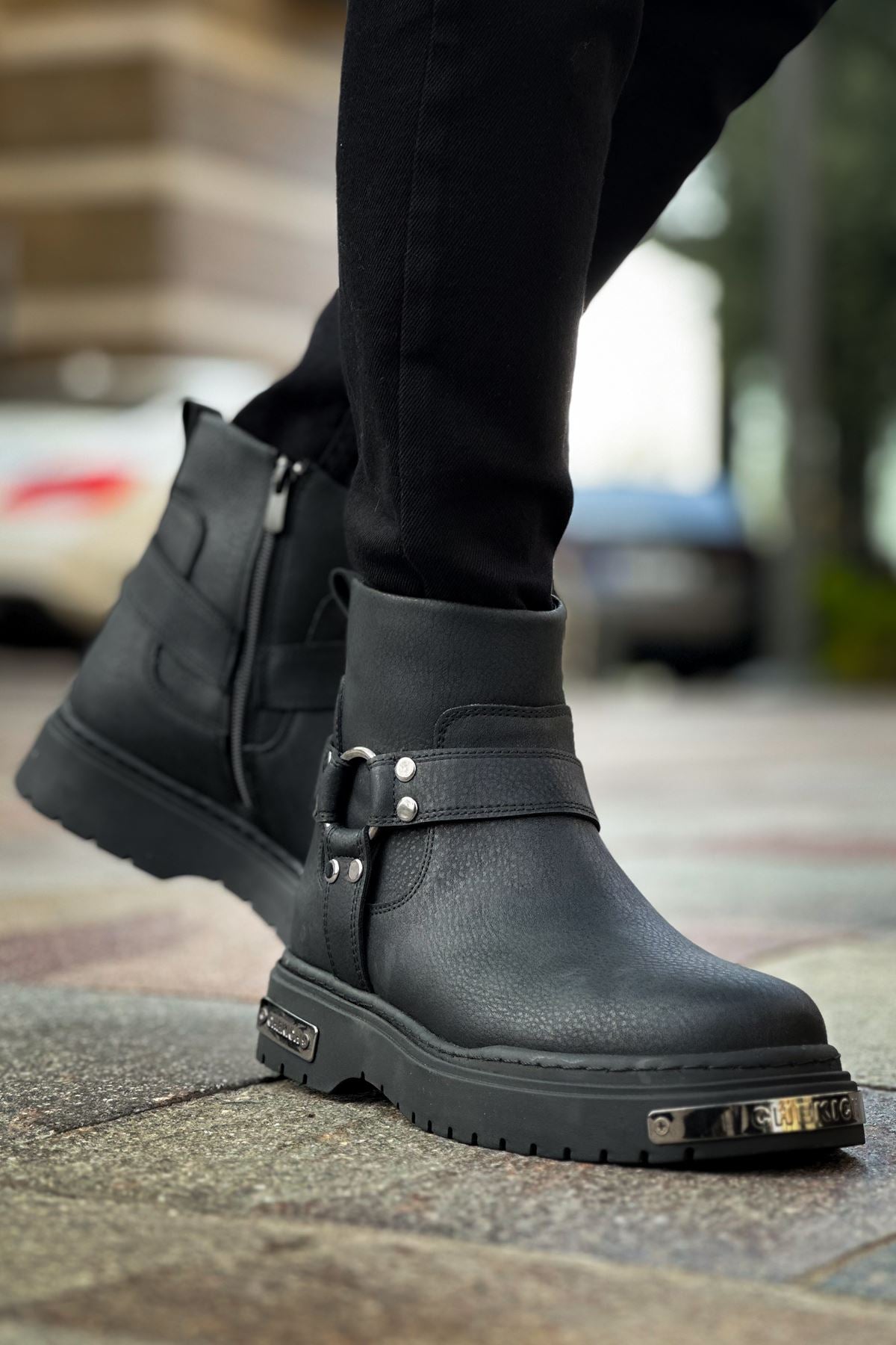 CH227 Men's Boots BLACK - STREETMODE ™